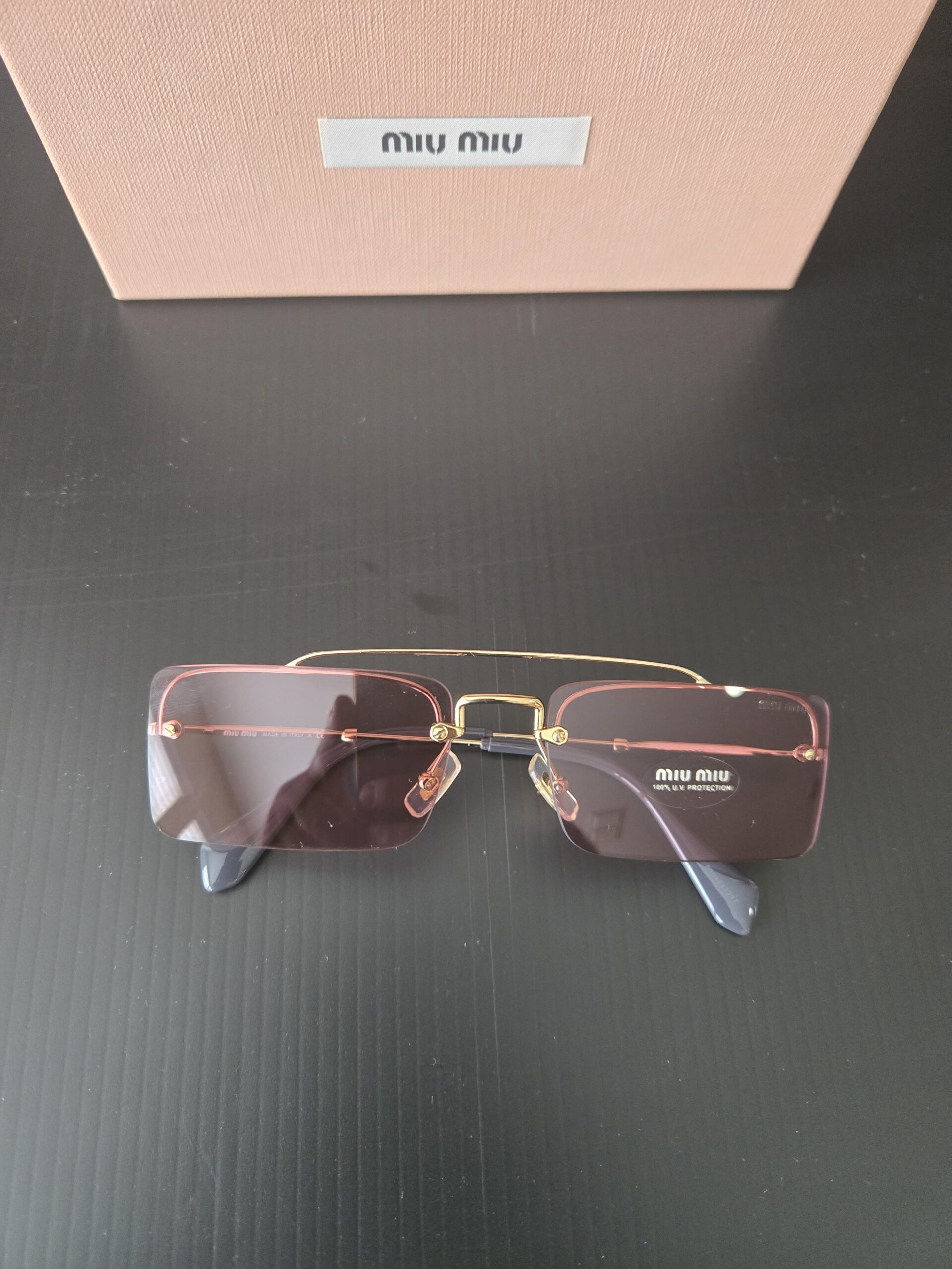 Miu Miu sunglasses 59T woman pink lenses - Image 3