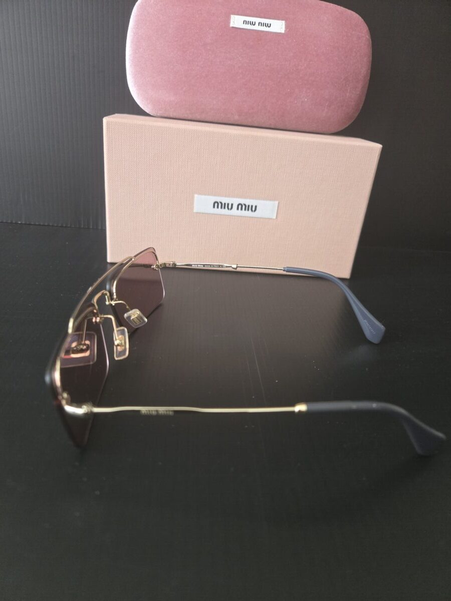 Miu Miu Sunglasses 59T Stunning Woman pink Lenses Miu Miu Sunglasses 59T Stunning Woman pink Lenses - Image 5