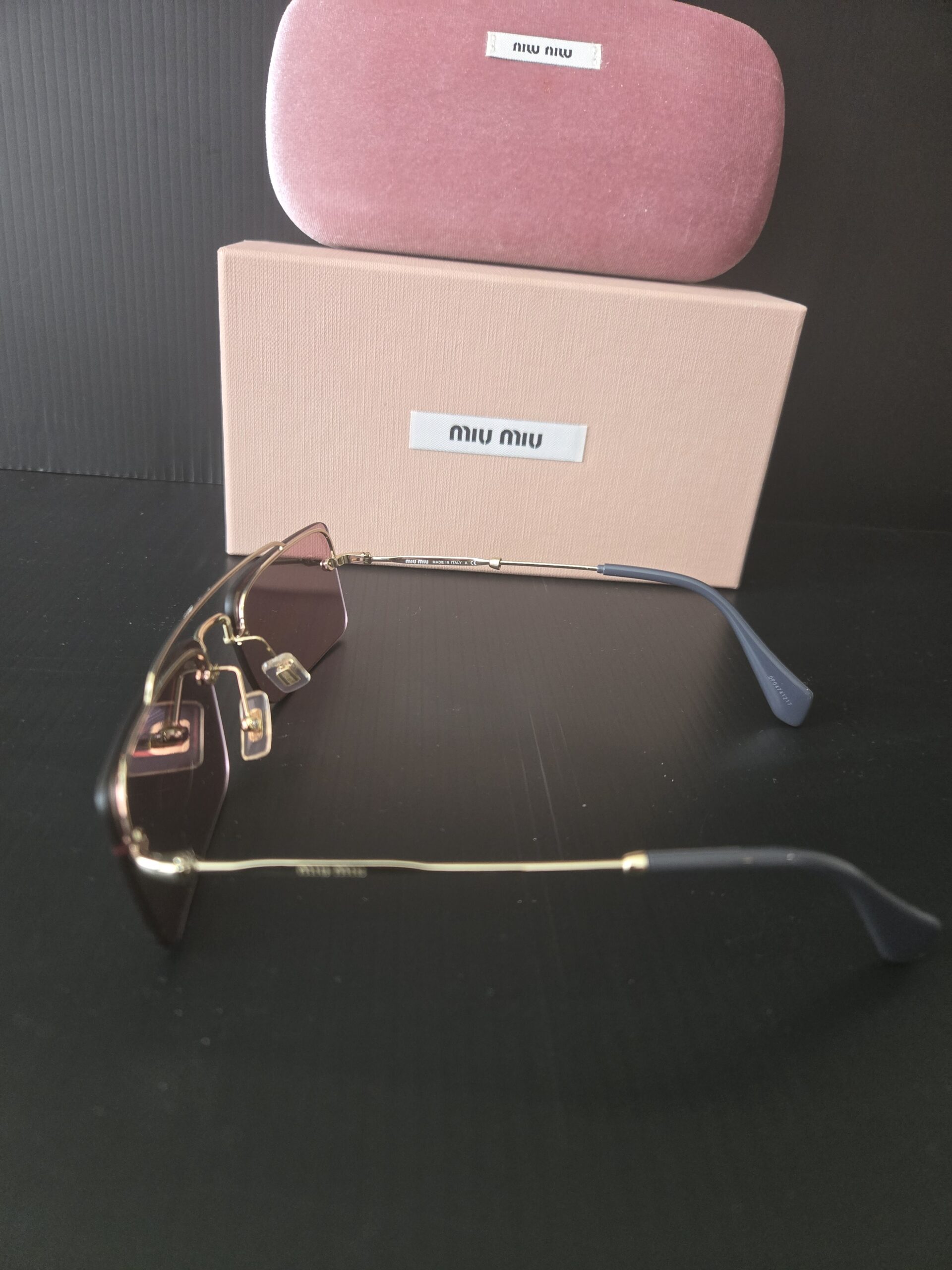 Miu Miu sunglasses 59T woman pink lenses - Image 5