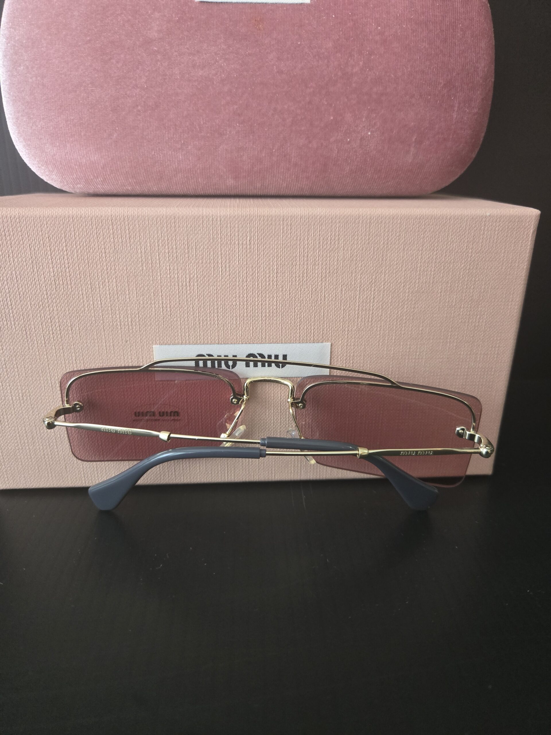 Miu Miu sunglasses 59T woman pink lenses - Image 6