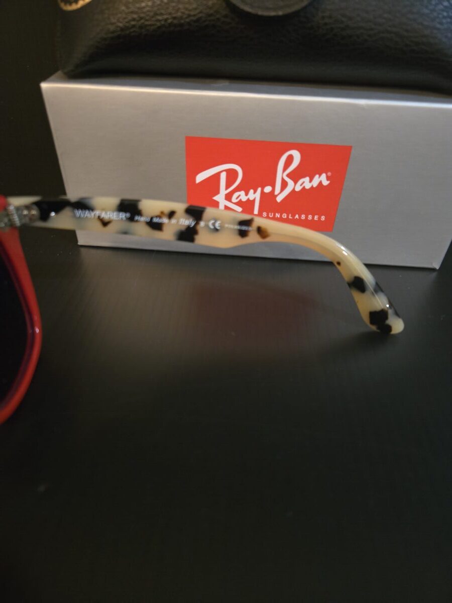 Ray ban rb2140 red frame polarized sunglasses Ray ban rb2140 red frame polarized sunglasses - Image 5