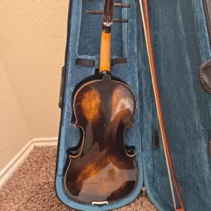 Violin Antique Style 4/4 with Extra Strings Bow Case Rosin New