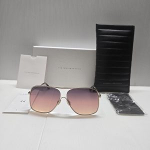 Victoria Beckham Unsex Sunglasses VB 132S Gold Frame New
