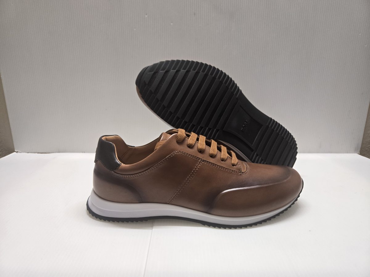 Hugo Boss Shoes Legacy Size 8 Men's US Medium Brown New 2 Hugo Boss Shoes Legacy Size 8 Men's US Medium Brown New